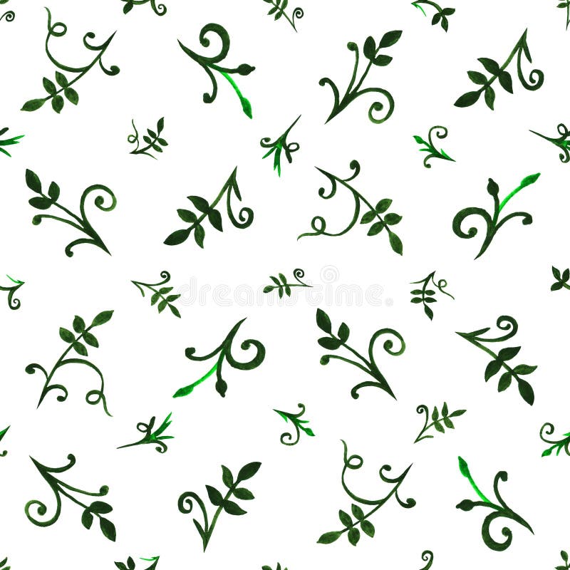 De naadloze openwork gevoelige bloemen en de bladeren van het patroonornament met krullen en wijnstokken groen roze vector illustratie De naadloze openwork gevoelige bloemen en de bladeren van het patroonornament met krullen en wijnstokken groen roze vector illustratie
