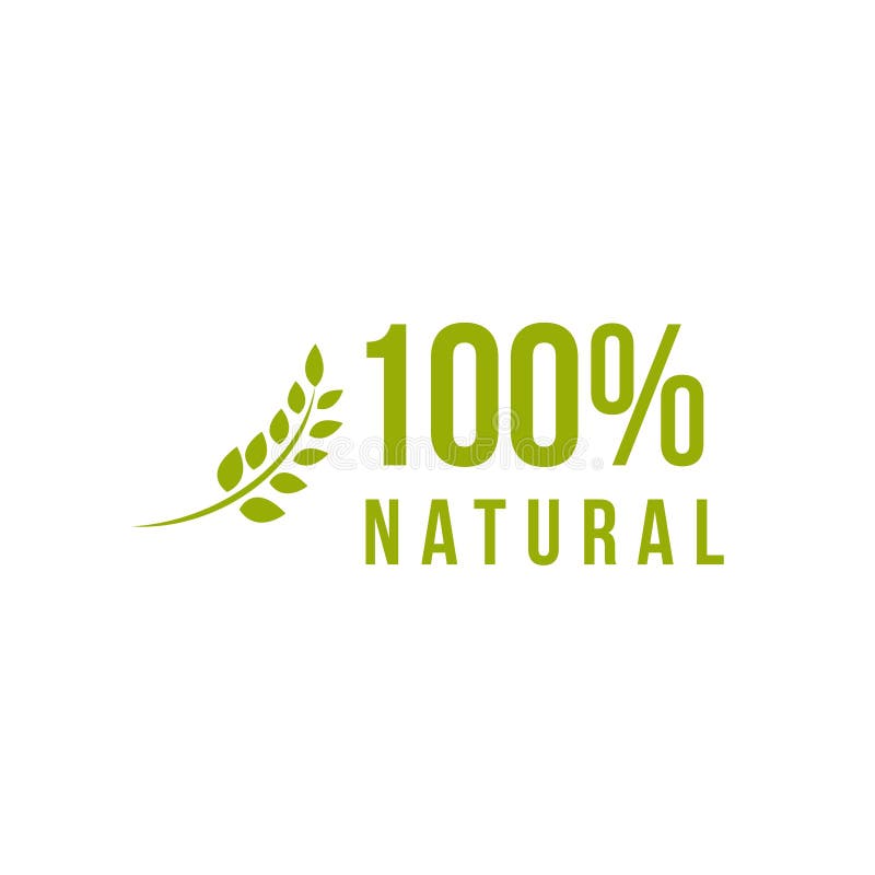 100% de natuurlijke Vectorillustratie van het Malplaatjeontwerp royalty-vrije illustratie 100% de natuurlijke Vectorillustratie van het Malplaatjeontwerp royalty-vrije illustratie