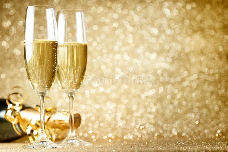 Olievenjaarsparty royalty-vrije stock afbeelding