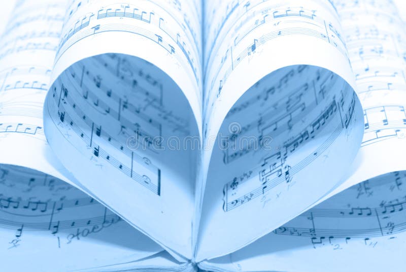 De nota's van de muziek royalty-vrije stock afbeelding De nota's van de muziek royalty-vrije stock afbeelding