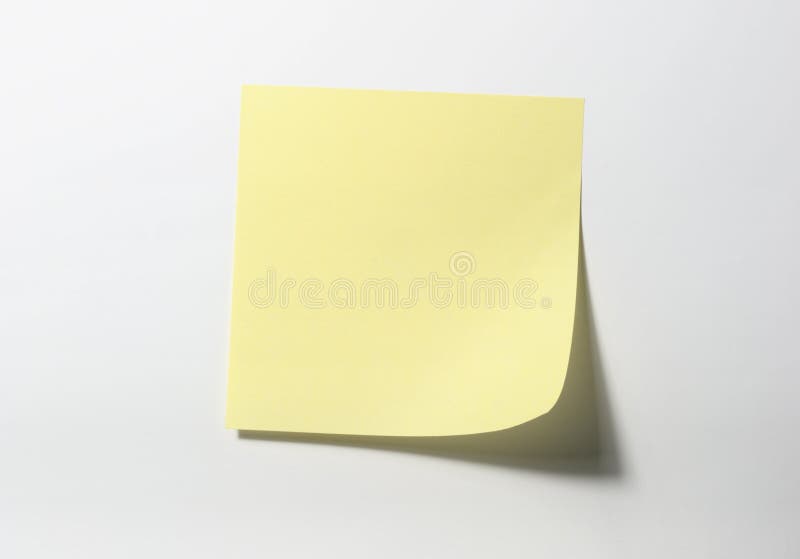De Nota van de post-it De Nota van de post-it