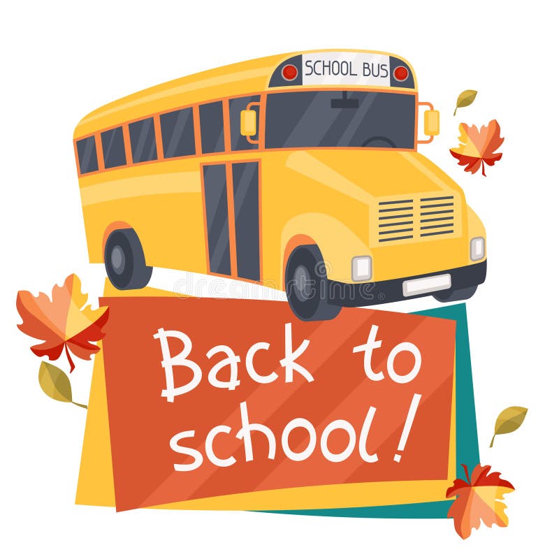 De nouveau au fond d'école avec l'illustration de illustration de vecteur De nouveau au fond d'école avec l'illustration de illustration de vecteur