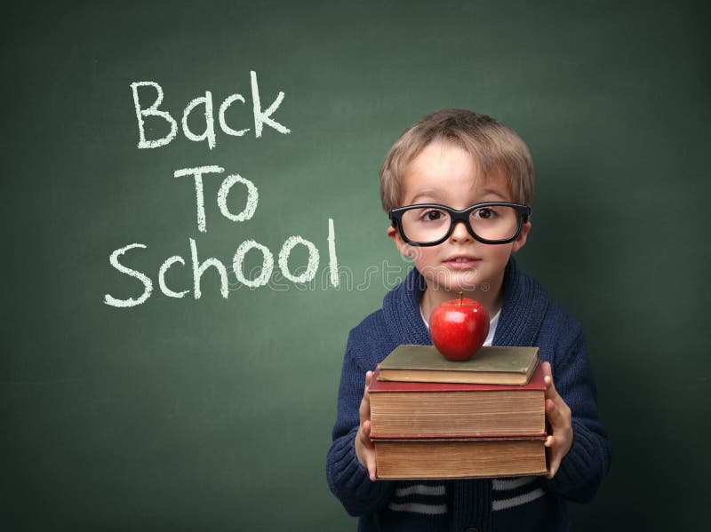 De nouveau à l'école photos stock