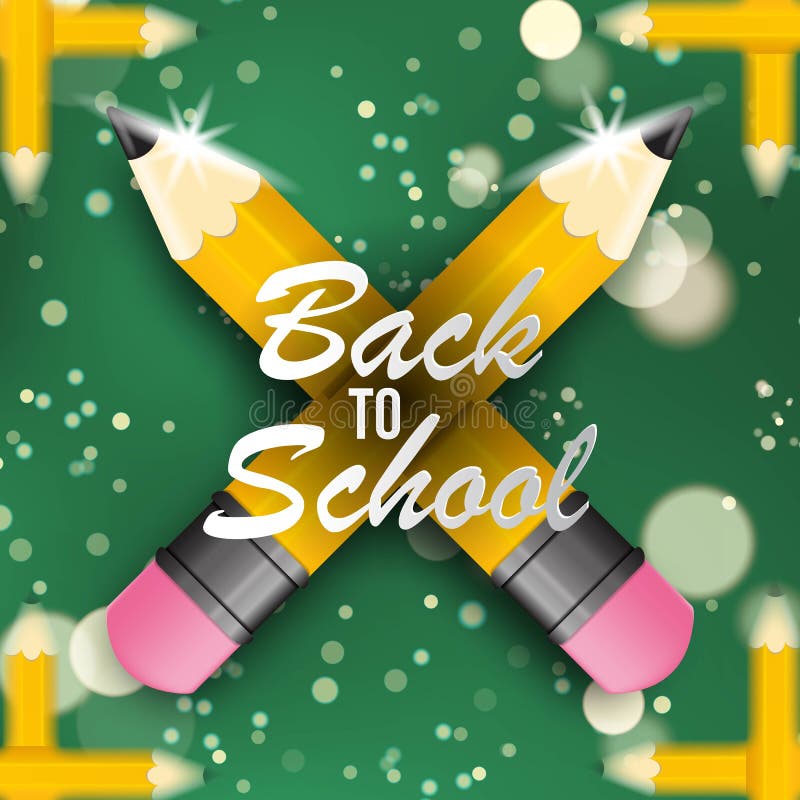 De nuevo a escuela stock de ilustración De nuevo a escuela stock de ilustración