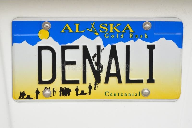 De Nummerplaat van Alaska