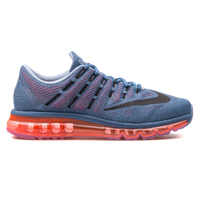 Uitsteken toezicht houden op Aanbevolen De Oceaan Blauwe En Karmozijnrode Tennisschoen Van Nike Air Max 2016  Redactionele Stock Afbeelding - Image of tennisschoenen, leer: 147993154