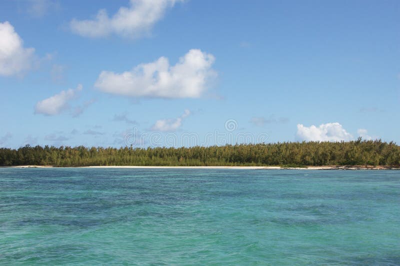 Mauritius ocean view and shoreline. Mauritius ocean view and shoreline