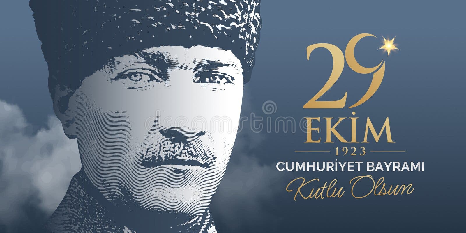 Cumhuriyet bayrami 100 yili kutlu olsun tradução dia da república 100 anos  feliz aniversário