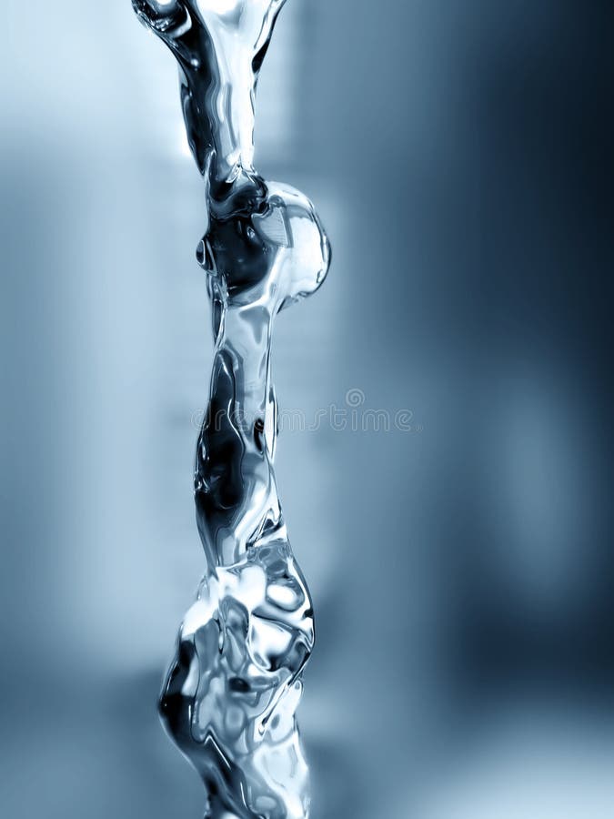 De ontploffing van het water De ontploffing van het water