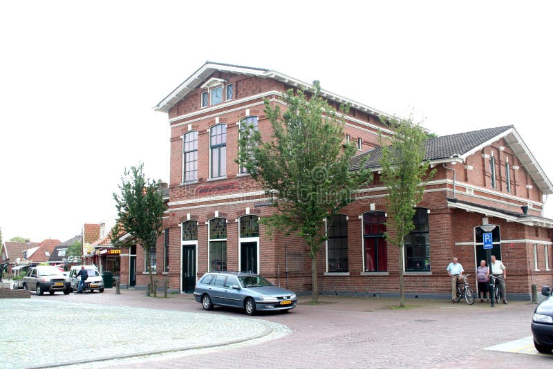 De oude schoolbouw stock afbeelding De oude schoolbouw stock afbeelding
