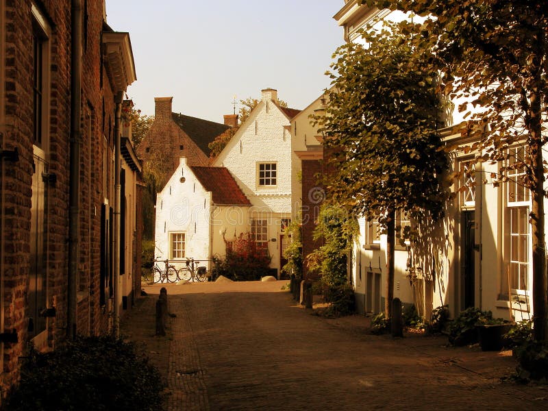 De Oude Stad Van Amersfoort Stock Afbeelding Image of stil, nostalgisch 253597