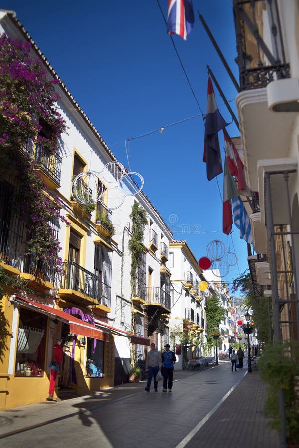De Oude Stad Van Marbella Op Costa Del Sol Andalucia, Spanje