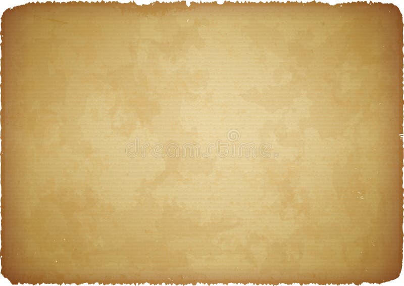Papel envelhecido com bordas rasgadas ilustração royalty free