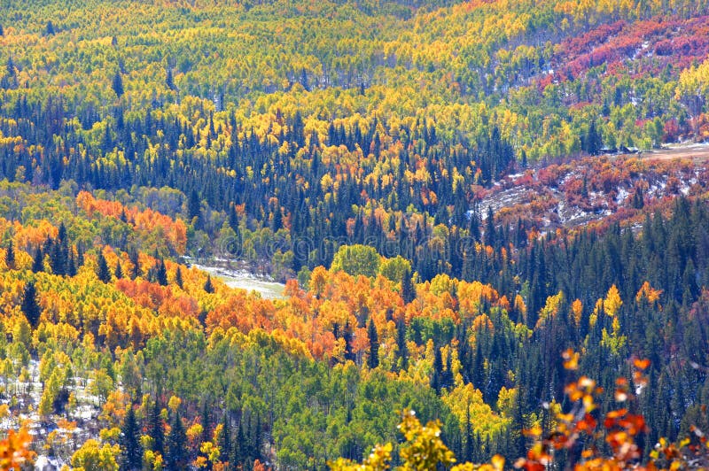 De pas van Ohio in Colorado royalty-vrije stock foto De pas van Ohio in Colorado royalty-vrije stock foto