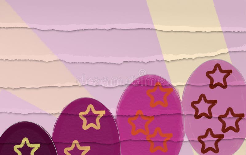 De pastelkleur leuke achtergrond van de paaseierenkleur royalty-vrije stock afbeelding De pastelkleur leuke achtergrond van de paaseierenkleur royalty-vrije stock afbeelding