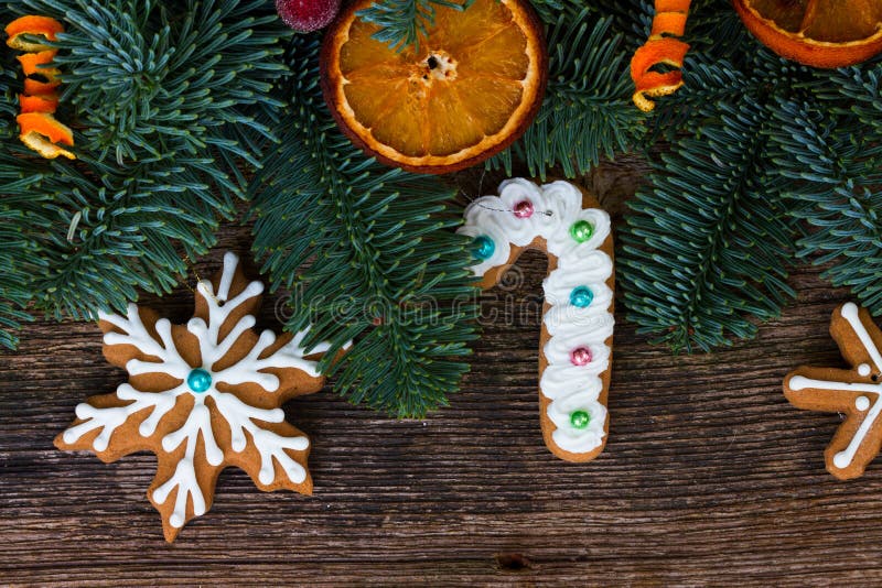 De peperkoekkoekjes van Kerstmis royalty-vrije stock fotografie De peperkoekkoekjes van Kerstmis royalty-vrije stock fotografie