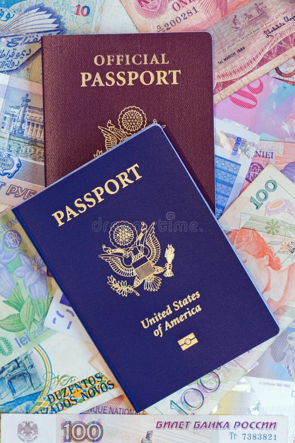De persoonlijke en officiële paspoorten van Verenigde Staten