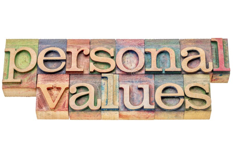 De persoonlijke samenvatting van het waardenwoord