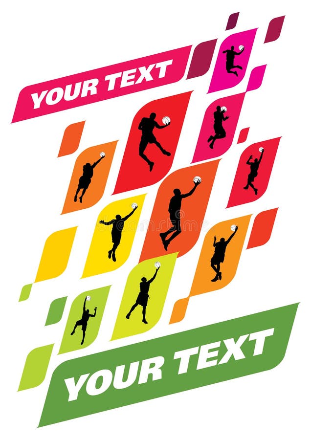 De pictogrammen van het basketbal stock illustratie De pictogrammen van het basketbal stock illustratie