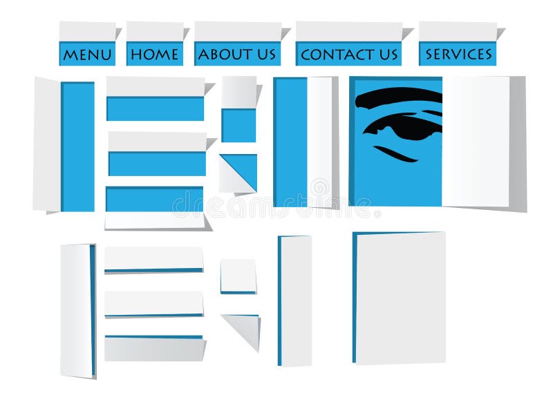 De pictogrammen van het document vector illustratie De pictogrammen van het document vector illustratie