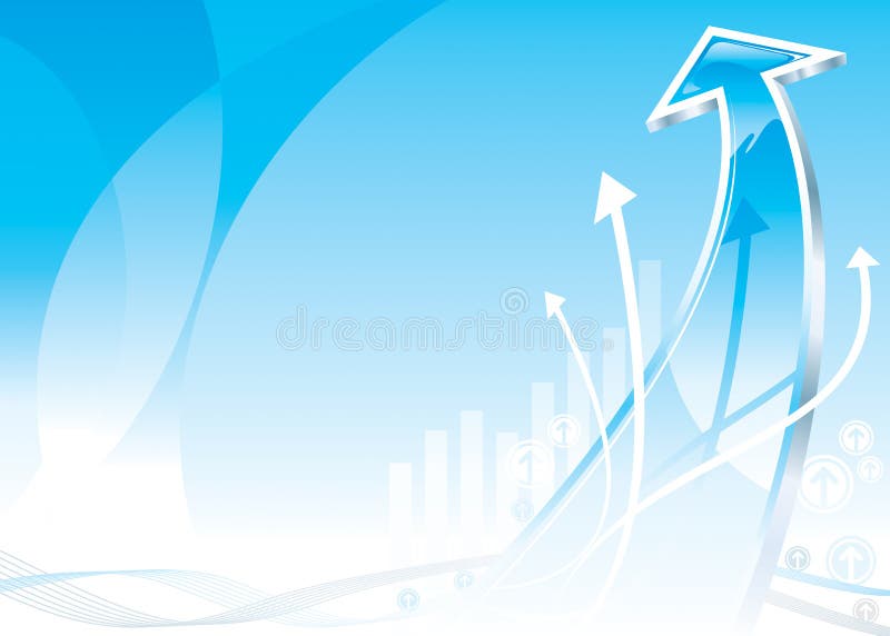 Growth Arrow design, vector illustration layered file. Growth Arrow design, vector illustration layered file.