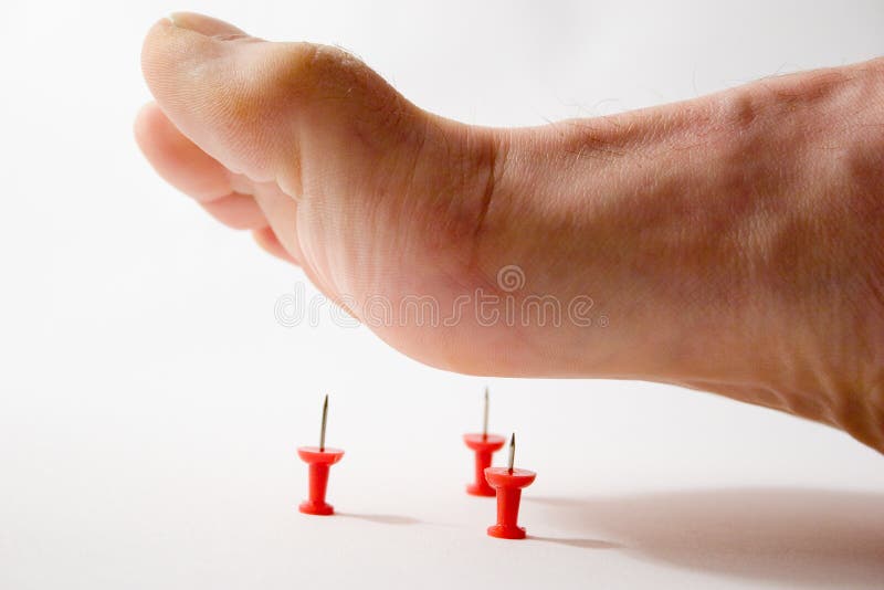 De Pijn van de voet