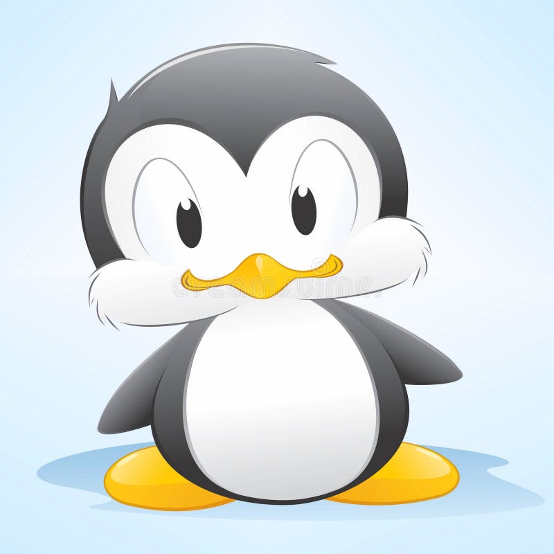 De Pinguïn van het beeldverhaal vector illustratie De Pinguïn van het beeldverhaal vector illustratie