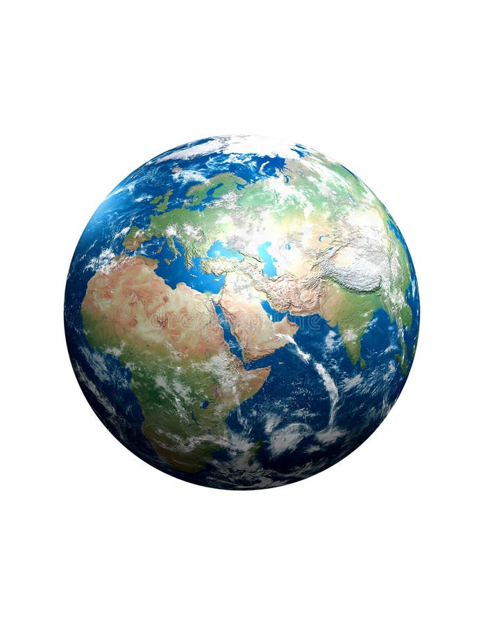 De Planeet van de aarde stock foto's De Planeet van de aarde stock foto's