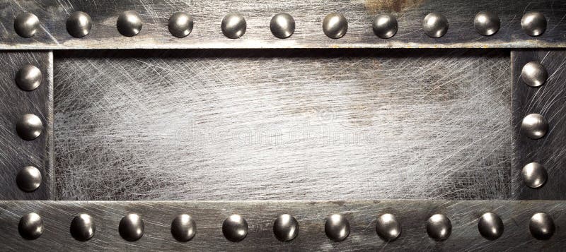 Download De plaque métallique photo stock. Image du trou, closeup - 56481900