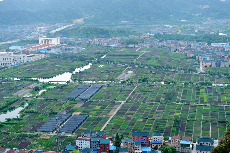 De plattelandsgebieden van China stock fotografie De plattelandsgebieden van China stock fotografie