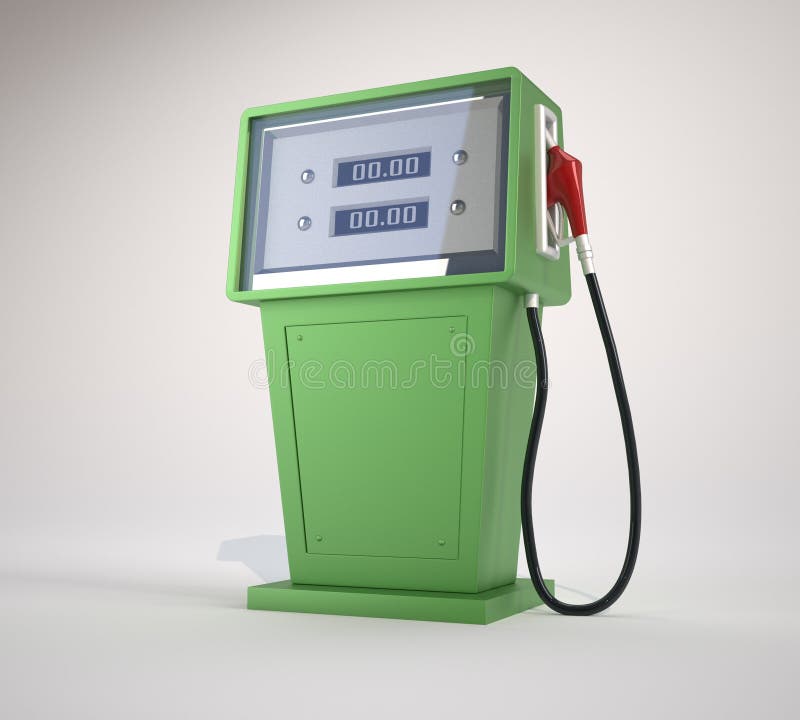 Fuel pump. This is a 3d render illustration. Fuel pump. This is a 3d render illustration