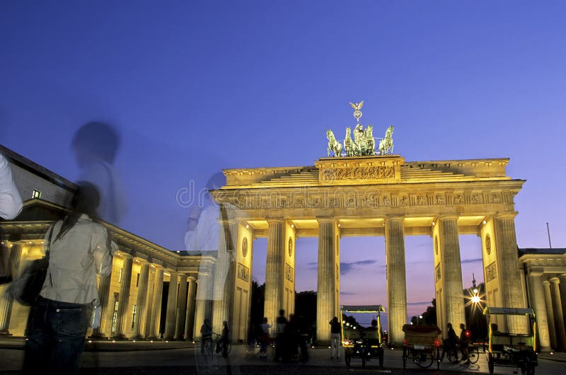 De Poort Berlijn, Duitsland van Brandenburg