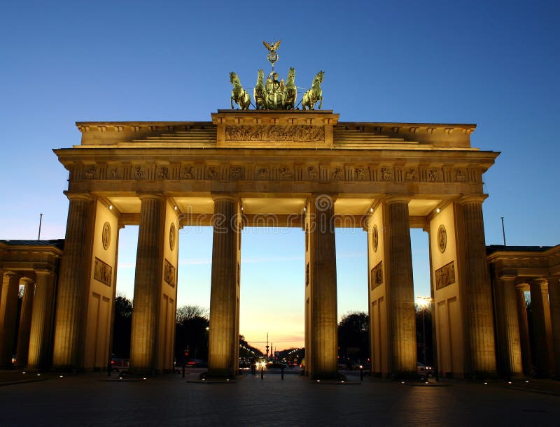De Poort Berlijn van Brandenburg