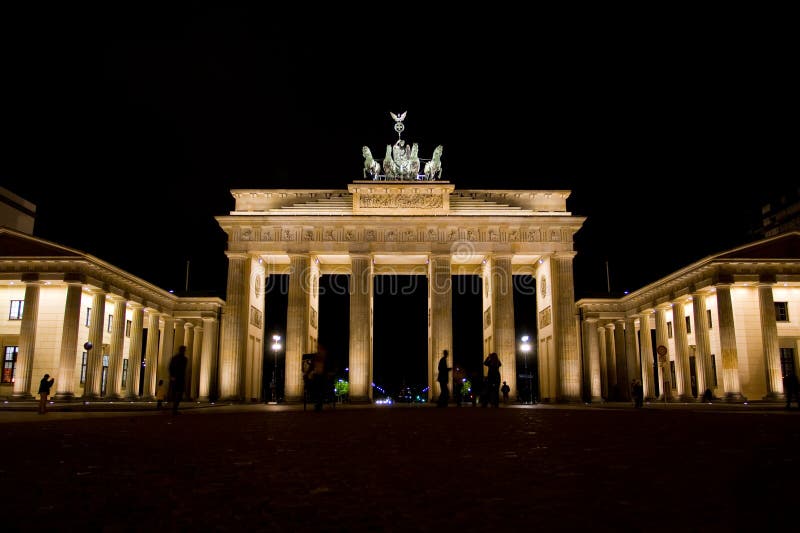 De poort van Brandenburg, Berlijn