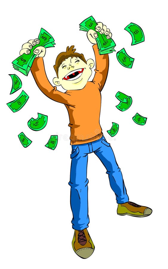 Loterijprijs stock illustratie