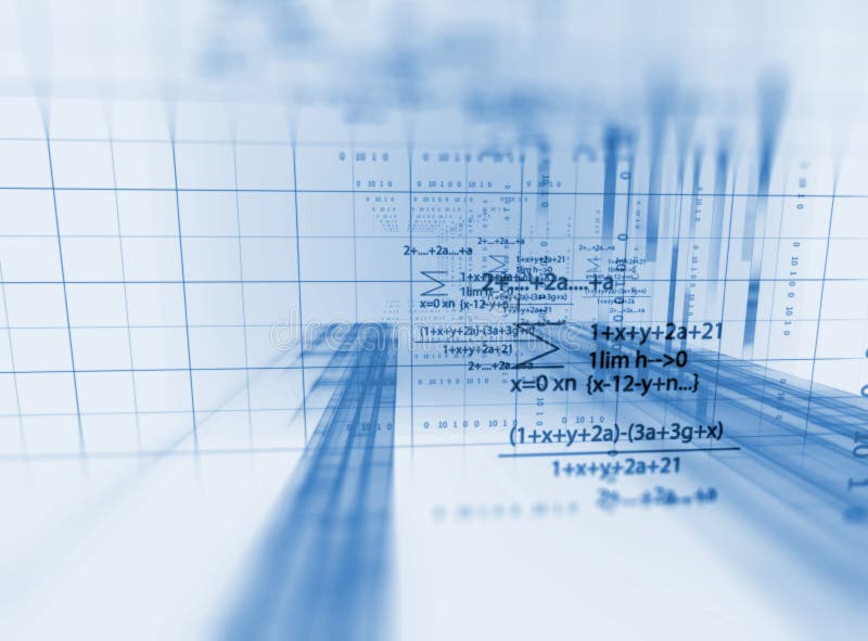 Programmeercode, abstract, technologische achtergrond van een softwareontwikkelaar en computerscript royalty-vrije illustratie
