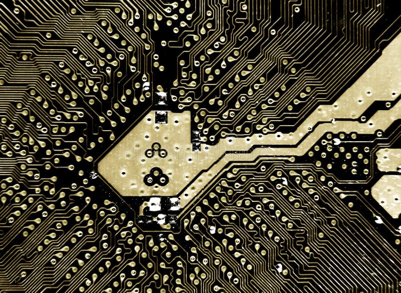 Detailed circuit board close up. Detailed circuit board close up