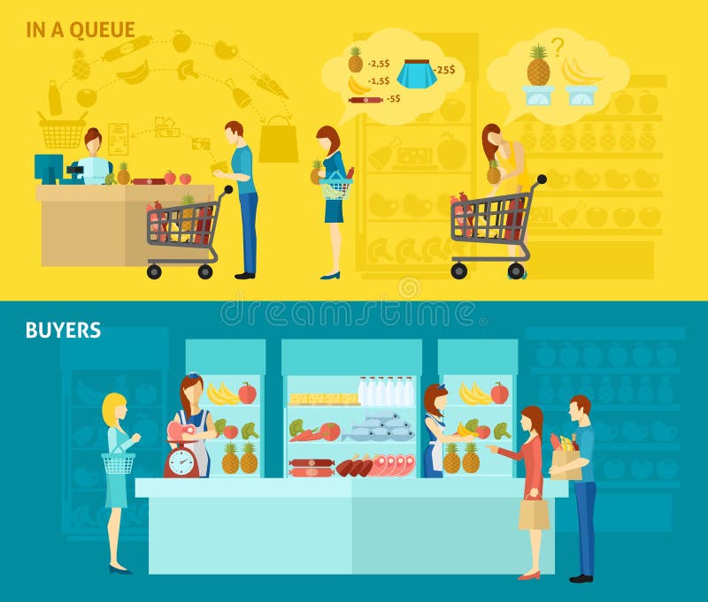 De Reeks van de kopersbanner stock illustratie De Reeks van de kopersbanner stock illustratie