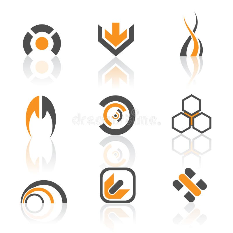 De reeks van het embleem De reeks van het embleem