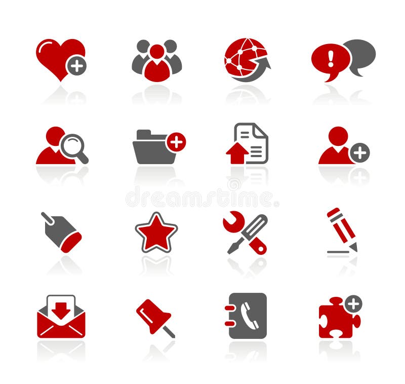 Vector icons for your website or presentations. Vector icons for your website or presentations.