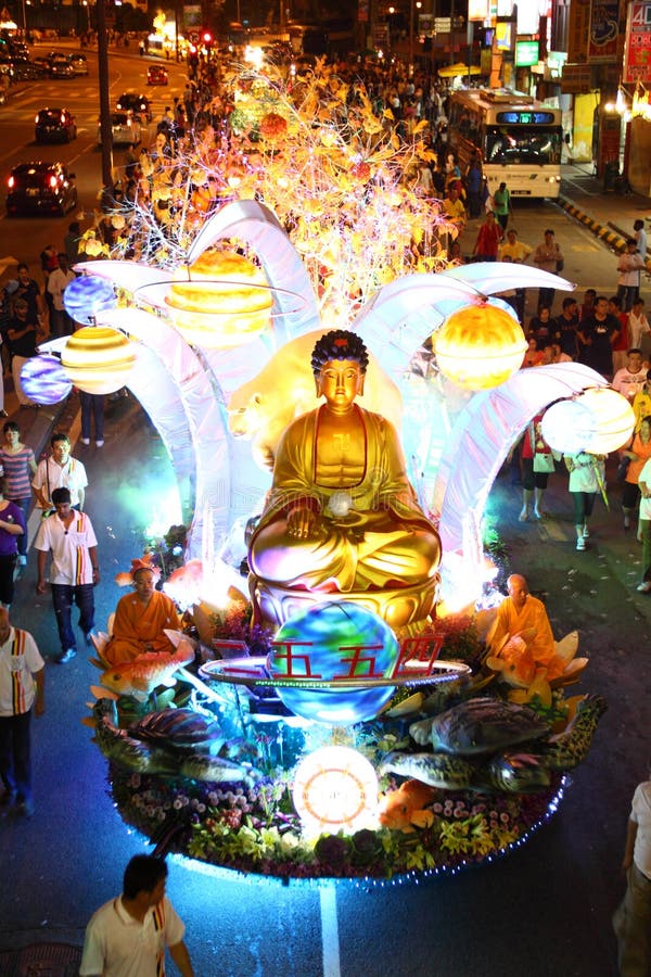 De Reeks van Kuala Lumpur van de Dag van Wesak stock foto De Reeks van Kuala Lumpur van de Dag van Wesak stock foto