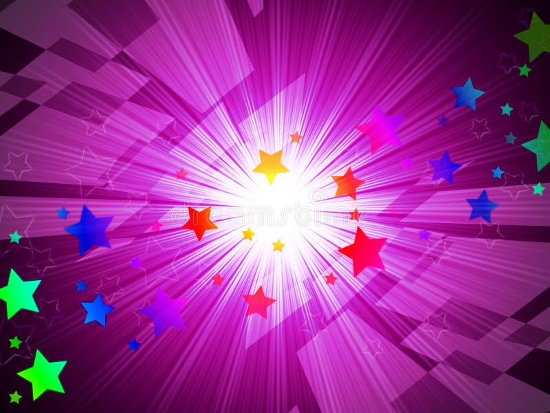 De regenboog speelt Achtergrondmiddelenastronomie en Lichtstralen mee stock illustratie De regenboog speelt Achtergrondmiddelenastronomie en Lichtstralen mee stock illustratie