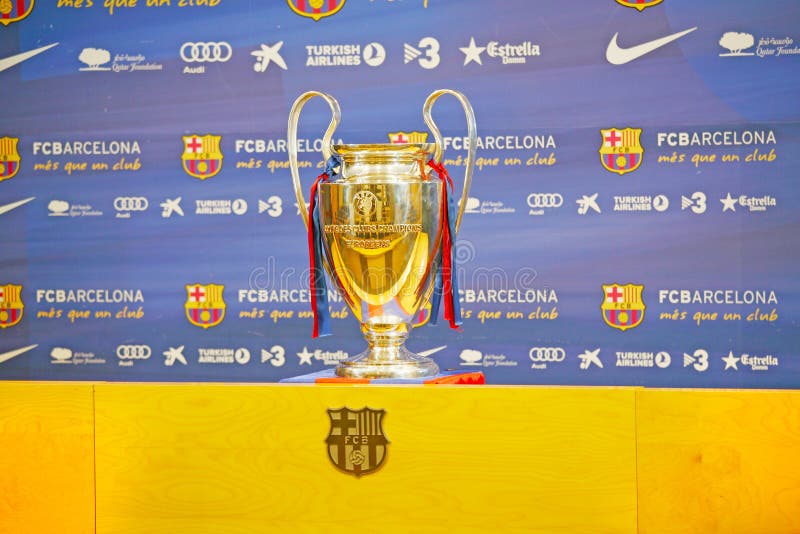 De Reis 2012 van de Trofee van UEFA Champions League stock afbeelding De Reis 2012 van de Trofee van UEFA Champions League stock afbeelding