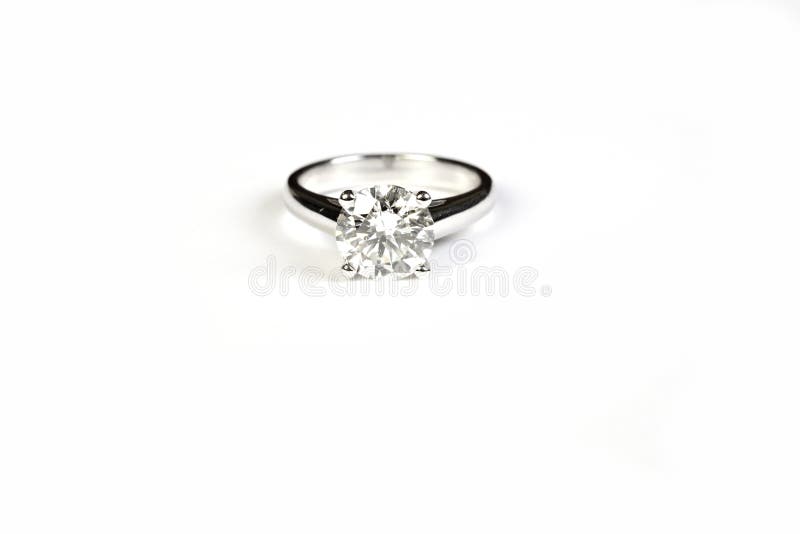 De ring van de diamant stock afbeelding De ring van de diamant stock afbeelding