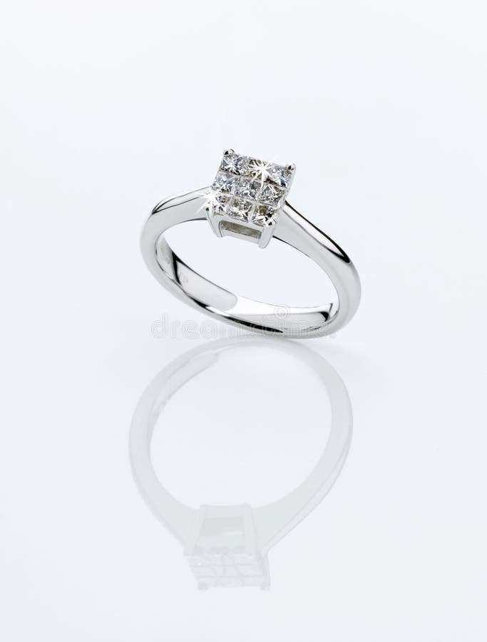 De Ring van de diamant stock foto's De Ring van de diamant stock foto's