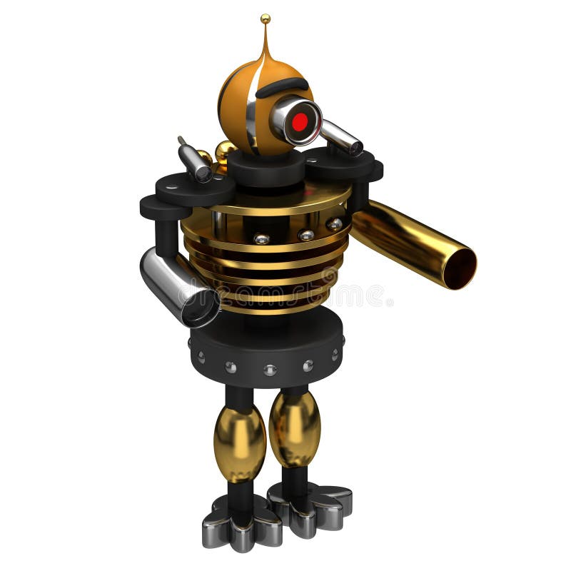 De robot van het monster vector illustratie De robot van het monster vector illustratie