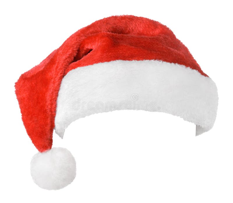De rode hoed van Santa Claus