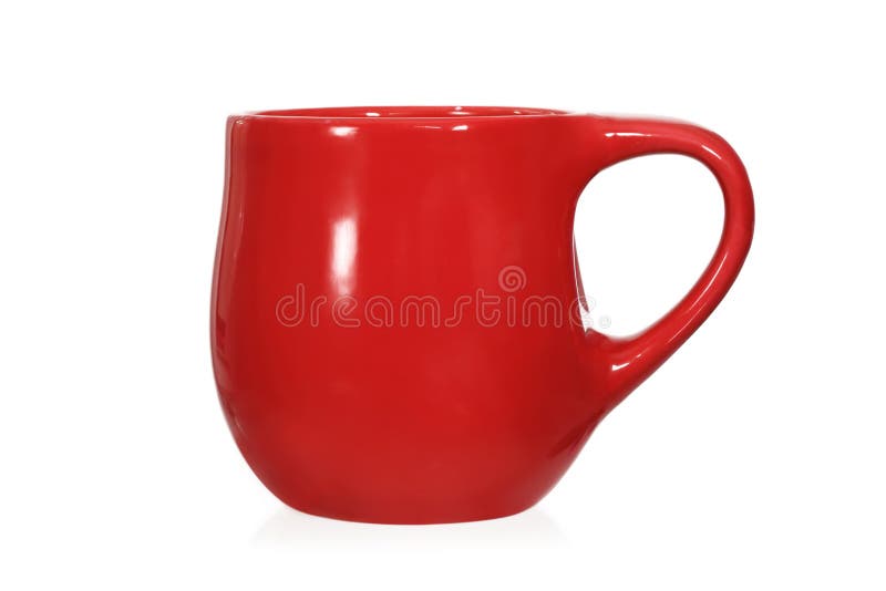 doel Larry Belmont Hong Kong De rode Mok van de Koffie stock foto. Image of drank, ceramisch - 7590902