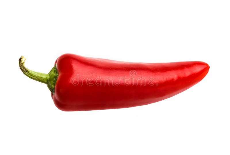 De rode Peper van de Spaanse peper