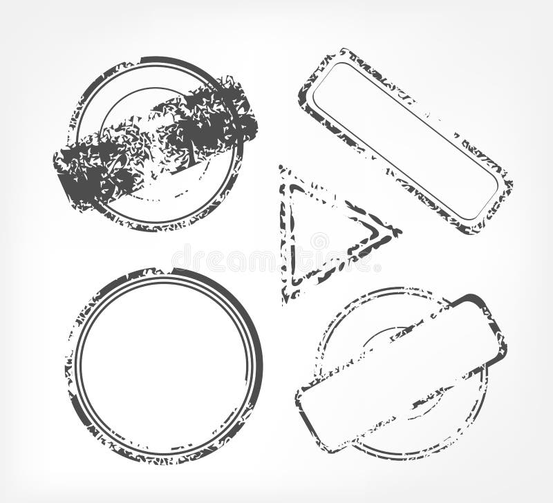 Grunge rubberstempel stock illustratie